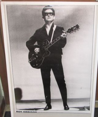 Roy Orbison Poster Live Never Mid 2000 