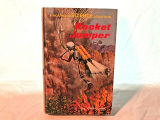 Rick Brant Rocket Jumper 21 Boys Science Adventure Books Picture Cover
