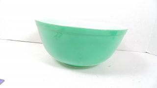 Pyrex Vintage Priamry Colors Green 403 Mixing Nesting Bowl Glass