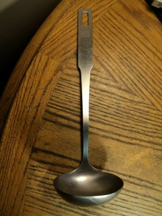 Vintage ? Stainless Steel Ecko Best Results 4 Ounce Dipper Ladle 11 - 3/8 " Tall