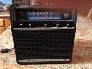 Toptech Vintage Ge General Electric 8 - Track Stereo Am/fm Portable Radio Boombox