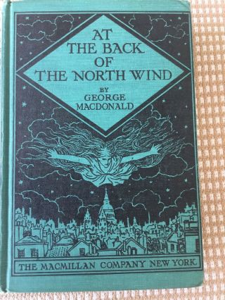 At The Back Of North Wind By George Macdonald.  Illustrated By D.  Bedford.