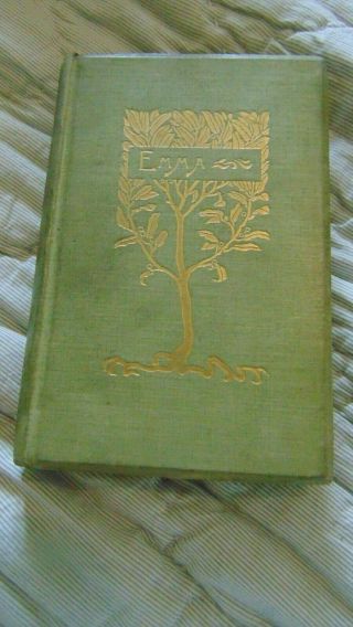 Circa 1895 Emma By Jane Austen Decorative Binding