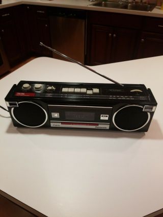 Vintage Panasonic Fm15 Am/fm Cassette Boombox Radio -
