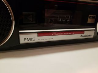 Vintage Panasonic FM15 AM/FM Cassette Boombox radio - 2