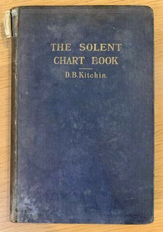 The Solent Chart Book Isle Of Wight Portsmouth Southampton Sailing Hb 1898