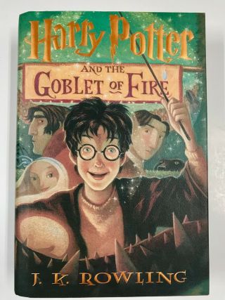 Harry Potter & The Goblet Of Fire,  Rowling,  1st Us,  1st Print 7/00,  W/ Dj