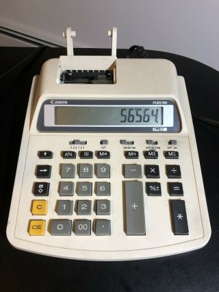Vintage Canon P120 - Dh Business Printing Calculator &