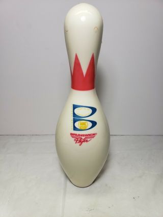 Vintage Brunswick Flyer Bowling Pin Nylon Coated Wibc Abc Approved (qty Of 1)