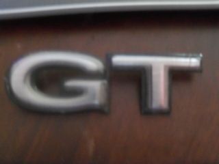 Vintage Chevy Vega Gt Emblem Oem 9865874