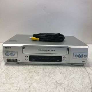Sanyo Vwm - 800 Vcr Vhs Player 4 - Head And No Remote
