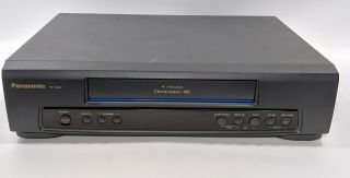 Panasonic Pv - 7400 Vcr/vhs Player Recorder 4 Head Hifi Video