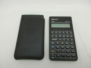 Vintage Hp 20s Scientific Calculator Hewlett Packard Soft Case