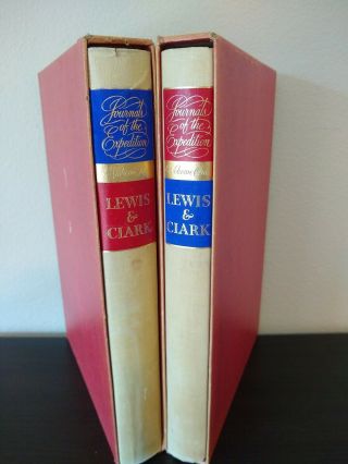 Lewis And Clark Journals Of The Expedition Heritage Press Hardcover Slipcase