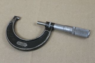Vintage Starrett Micrometer No.  436 1 - 2 " - - U.  S.