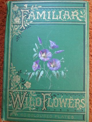 Familiar Wild Flowers By Edward Hulme First Series C.  1879 Hc Very Good