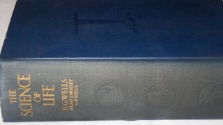 Vintage - Science Of Life (1934) H.  G.  Wells,  Julian S.  Huxley And G.  P.  Wells