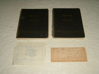Kenya Manuscript Note Books Rchard Cashmore District Officer 1953/ 1962 Mau Mau