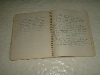 Kenya Manuscript Note Books Rchard Cashmore District Officer 1953/ 1962 Mau Mau 4