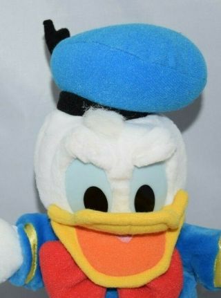 Vintage Mattel Donald Duck Hand Puppet Plush 12 