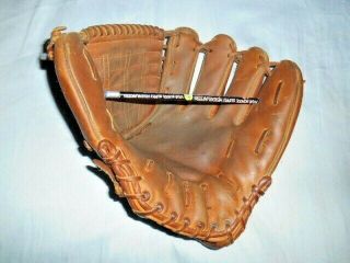Vintage Rawlings Leather Baseball Glove Wing Tip Xfcb 17 Brooks Robinson Vguc