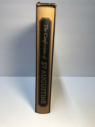 The Confessions Of St.  Augustine Hc W/ Slipcase 1963 Heritage Press