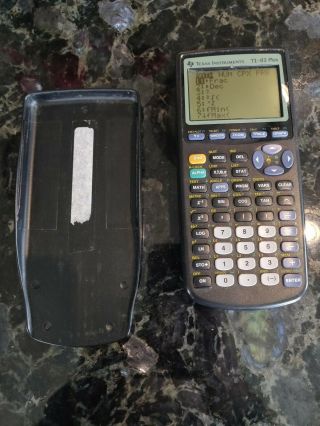 Texas Instruments Ti - 83 Plus Graphing Calculator AND TI - 86 6