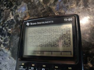 Texas Instruments Ti - 83 Plus Graphing Calculator AND TI - 86 8