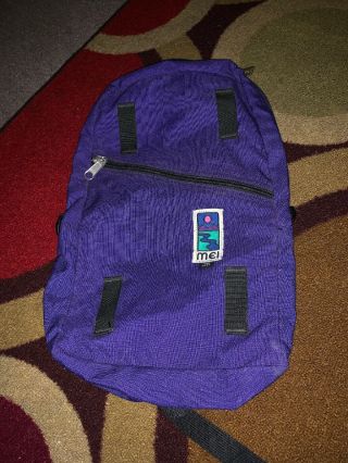 Mei Backpack Purple Vintage Made Usa Hiking