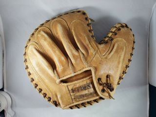 Vintage 1948 U.  S.  Army Professional Model Baseball Glove Mitt - Rawling Acm