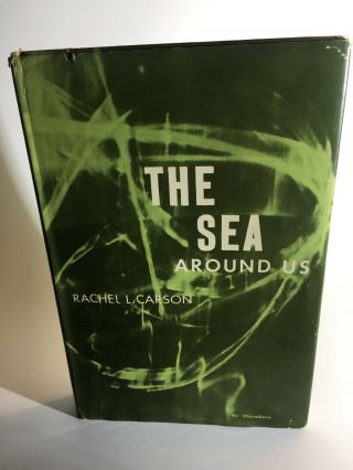 The Sea Around Us,  Rachel Carson,  1951,  Oxford - 1st Ed.  Hcdj Vg