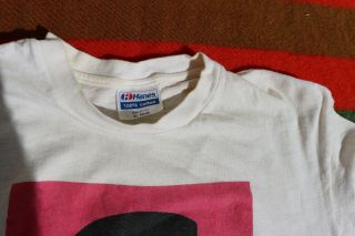 Vintage 80s 90s ELTON JOHN Tour Concert T - Shirt / Short Sleeve / Medium to Large 4
