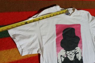 Vintage 80s 90s ELTON JOHN Tour Concert T - Shirt / Short Sleeve / Medium to Large 6
