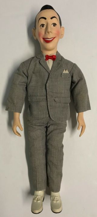 Vintage 1987 Dated Peewee Herman Pull String Poseable 18 " Doll