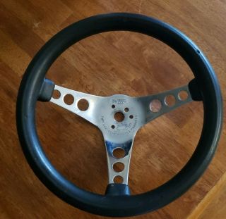 Vintage Superior Performance Products,  “the 500” Steering Wheel,  12” Black