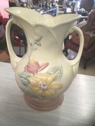 Vintage Hull Art Pottery - Large Vase - 3 - 8.  5 "