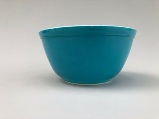 Vintage Pyrex Blue 402 Nesting Mixing Bowl 1 - 1/2 Quart