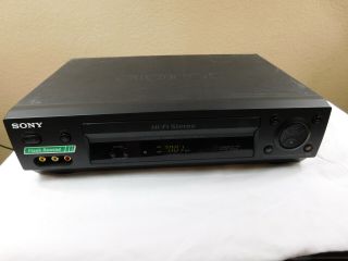 Sony Slv - N500 4 - Head Hi - Fi Stereo Vhs Vcr Video Cassette Recorder Player