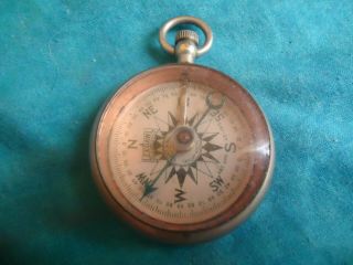 Vintage WW1 Leedawl Taylor Rochester York Short & Mason Navigational Compass 3
