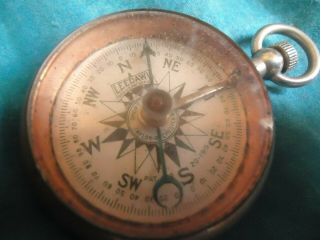 Vintage WW1 Leedawl Taylor Rochester York Short & Mason Navigational Compass 5