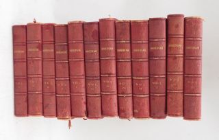 The Of Shakespeare Vols.  1 - 12 Pocket Size Books W.  Kent & Co 1880 - A27