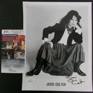 Jessi Colter Authentic Signed Autographed Photo,  Cert.  Vintage Country Music