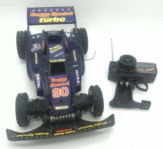 Vintage Radio Shack Buggy Special Turbo Remote Controlled Car W/ Remote Freeship