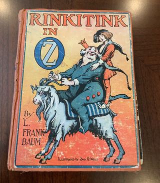 Rinkitink In Oz By Frank Baum,  1916