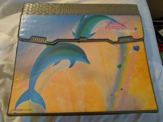 Vintage Dolphin Trapper Keeper