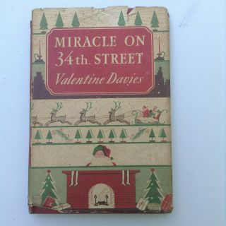 Miracle On 34th Street,  By Valentine Davies,  First Edition,  1947