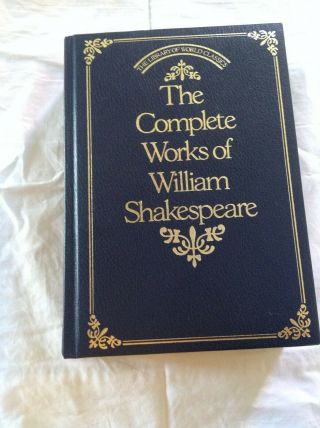 The Complete Of William Shakespeare (1982),  Leather Bound