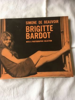 Brigitte Bardot By Simone De Beauvoir Second Impression Nov 1960