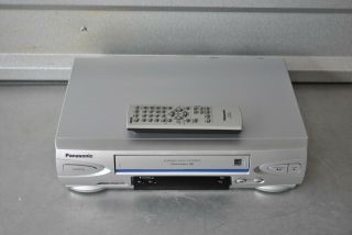 Panasonic Vcr Pv - V4524s Vhs Player Recorder 4 - Head Hi - Fi Stereo W/ Remote