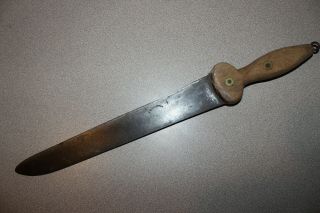 Vintage Us Civil War H & C Disston Philadelphia Saw Back Knife
